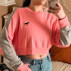 PINK by Victoria Secret Crop Pullover Size XS